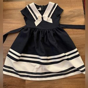 Bonnie Jean nautical sailor dress sz 6X